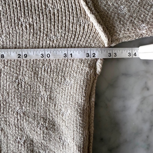 Free People Easy Street Crop Pullover Women’s XL Oatmeal Slouchy Sweater Boho - Picture 10 of 11